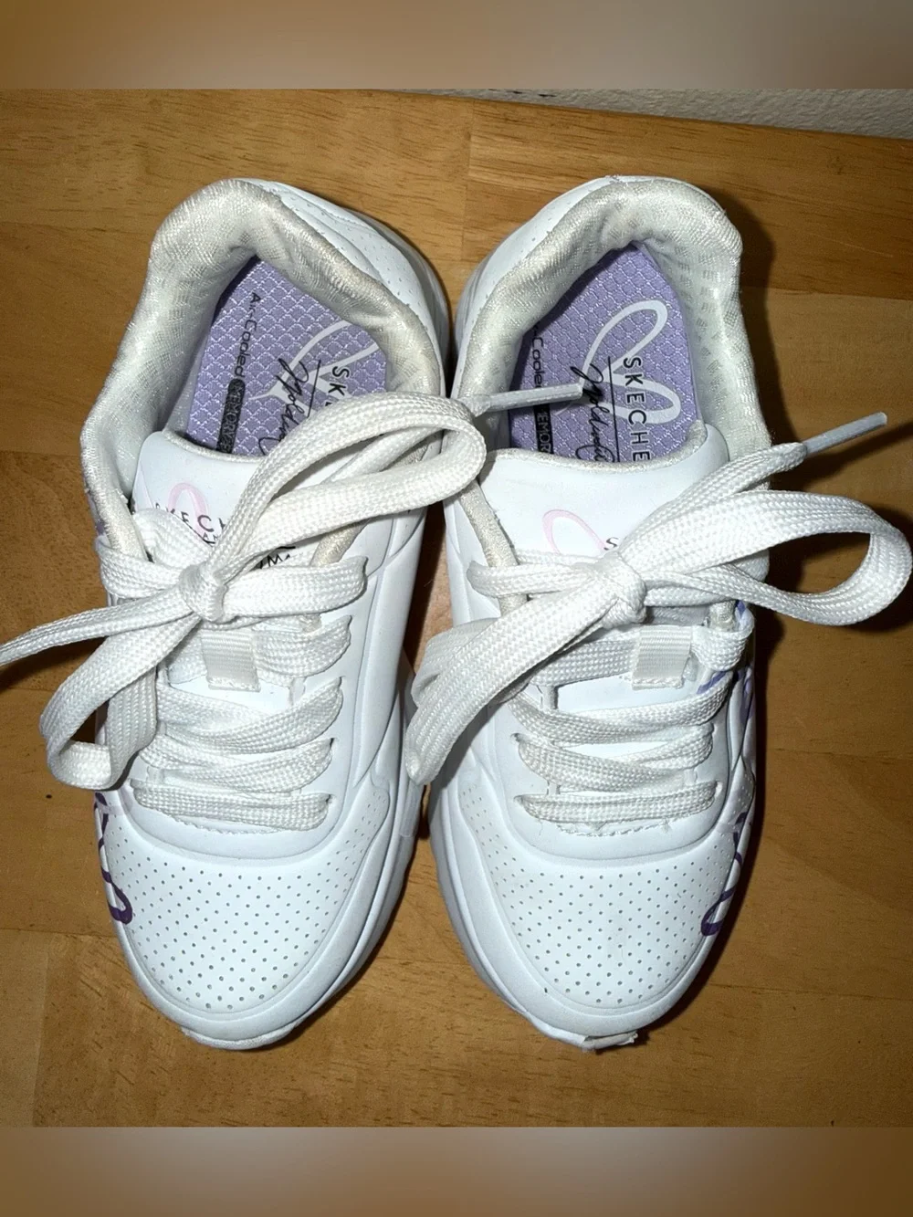 Skechers x JGoldcrown Uno - Spread the Love sneakers, girls size 11